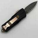 Marfione Custom Mini Troodon w/ Black Hefted Aluminum Handle & Spike Ground Sharktooth Vegas Forge (Consignment)