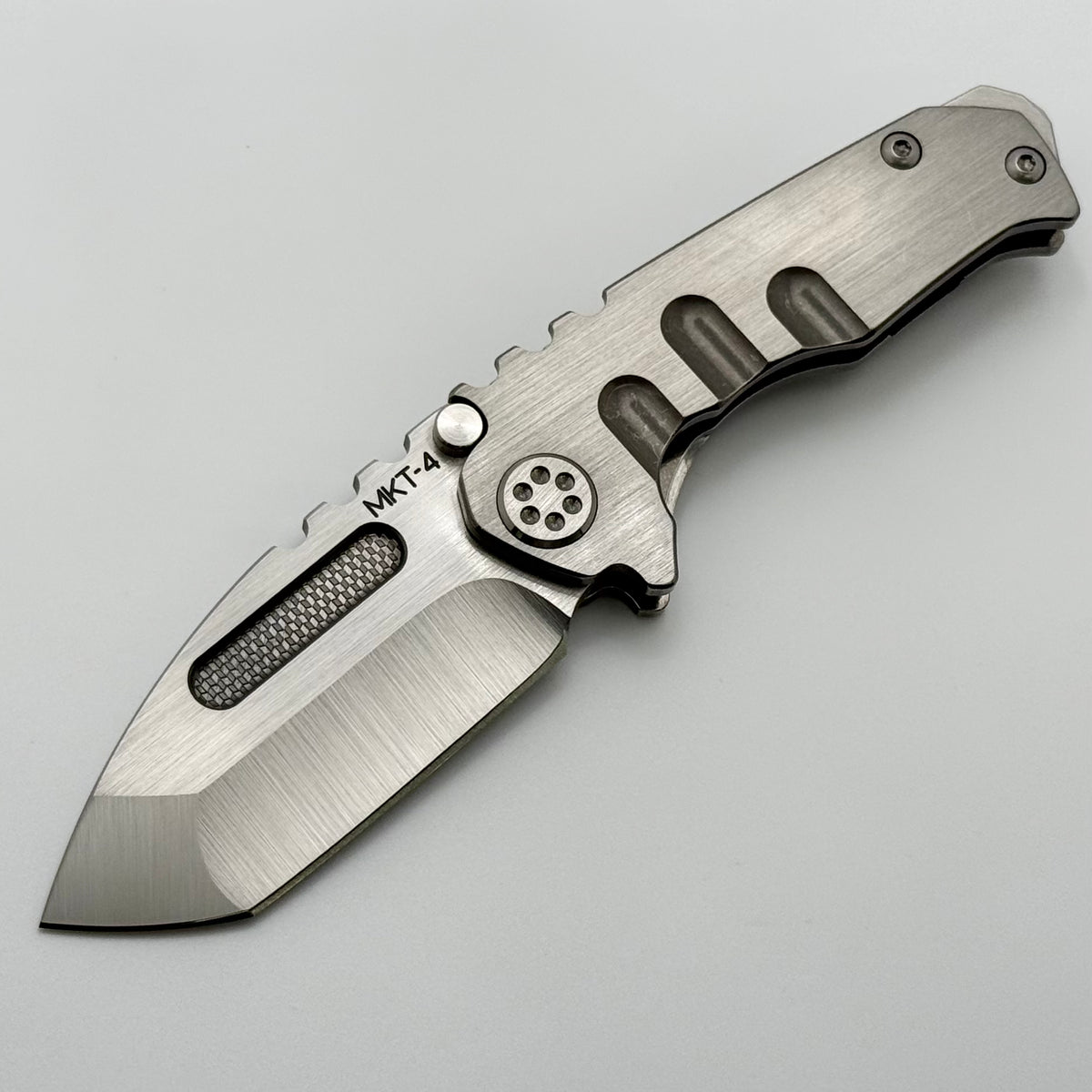 Medford Micro Praetorian T Titanium Satin Handles & Satin MagnaCut (Co