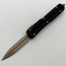Microtech Makora w/ Black Aluminum Handles & Bronze M390 D/E Signature Series