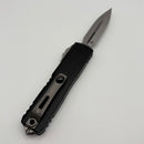 Grenade Blem Microtech UTX-85 Gen III w/ Black Handle & Stonewash D/E M390MK 1232-10