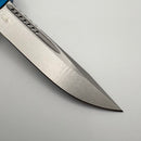 Grenade Blem Microtech Knives Mini Hera Stonewash S/E M390MK w/ Blue Handle 1703M-10BL