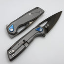 Vanguard Starrunner Titanium Handles w/ Timascus Accents & DLC Mirror M390