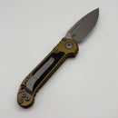 Grenade Blem Microtech Knives LUDT Gen III Apocalyptic Drop Point w/ Tan Handle 1135-10APTA