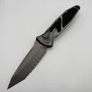 Grenade Blem Microtech Socom Elite Auto Weathered Metal Apocalyptic T/E Full Serrated 161A-12APWME