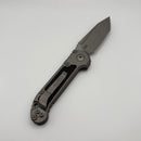Grenade Blem Microtech Knives LUDT Gen III Apocalyptic Tanto w/ Natural Clear Handle 1136-10APNC