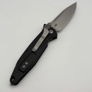 Grenade Blem Microtech Socom Elite Single Edge Stonewash Standard Manual & Black 160-10