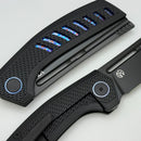 Vanguard Nakiri DLC Titanium Handles w/ Timascus Accents & DLC M390