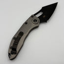 Grenade Blem Microtech Borka Stitch DLC w/ Natural Clear Handles Signature Series 169-1DLCTNCS