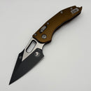 Grenade Blem Microtech Knives Manual Stitch RAM LOK Fluted Aluminum Tan Standard & Black M390MK 169RL-1FLTA Factory Second
