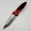 Grenade Blem Microtech Socom Elite Tanto Part Serrated M/A Red Stonewash Standard 161-11RD