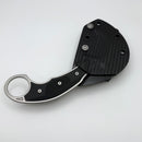 Grenade Blem Microtech Knives Iconic Fixed Stonewash Right Hand 118-10R