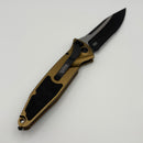 Factory Blem Microtech Socom Elite S/E Tan Tactical Partial Serrated 160A-2TA