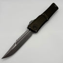 Grenade Blem Microtech Knives Combat Troodon Gen III Interceptor Apocalyptic & OD Green Handle Signature Series 1217-10APODS