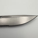 Grenade Blem Microtech Knives Mini Hera Stonewash S/E Partial Serrated M390MK w/ Blue Handle 1703M-11BL