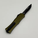 Factory Blem Microtech Knives Mini Hera Tactical S/E Partial Serrated M390MK w/ OD Green Handle 1703M-2OD