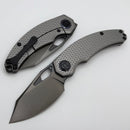 Kunwu Compadre Diamond Titanium Handles w/ DLC Vanax
