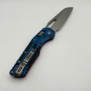 Pre-Owned Microtech Knives MSI RAM LOK USA Flag Polymer & M390MK Stonewash 210T-10PMUSAFLAG