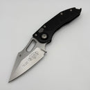 Pre-Owned Microtech Borka Stitch Single Edge Stonewash Standard 169-10