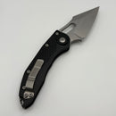 Pre-Owned Microtech Borka Stitch Single Edge Stonewash Standard 169-10