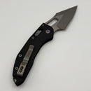 Pre-Owned Microtech Knives Manual Stitch RAM LOK Fluted Black G-10 & Partial Serrated M390MK Apocalyptic Standard 169RL-11APFLGTBK