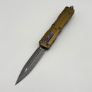 Pre-Owned Microtech Dirac D/E Apocalyptic Standard & Tan 225-10APTA