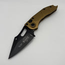 Grenade Blem Microtech Borka Stitch Auto w/ Tan Handles & M390 169-1TA