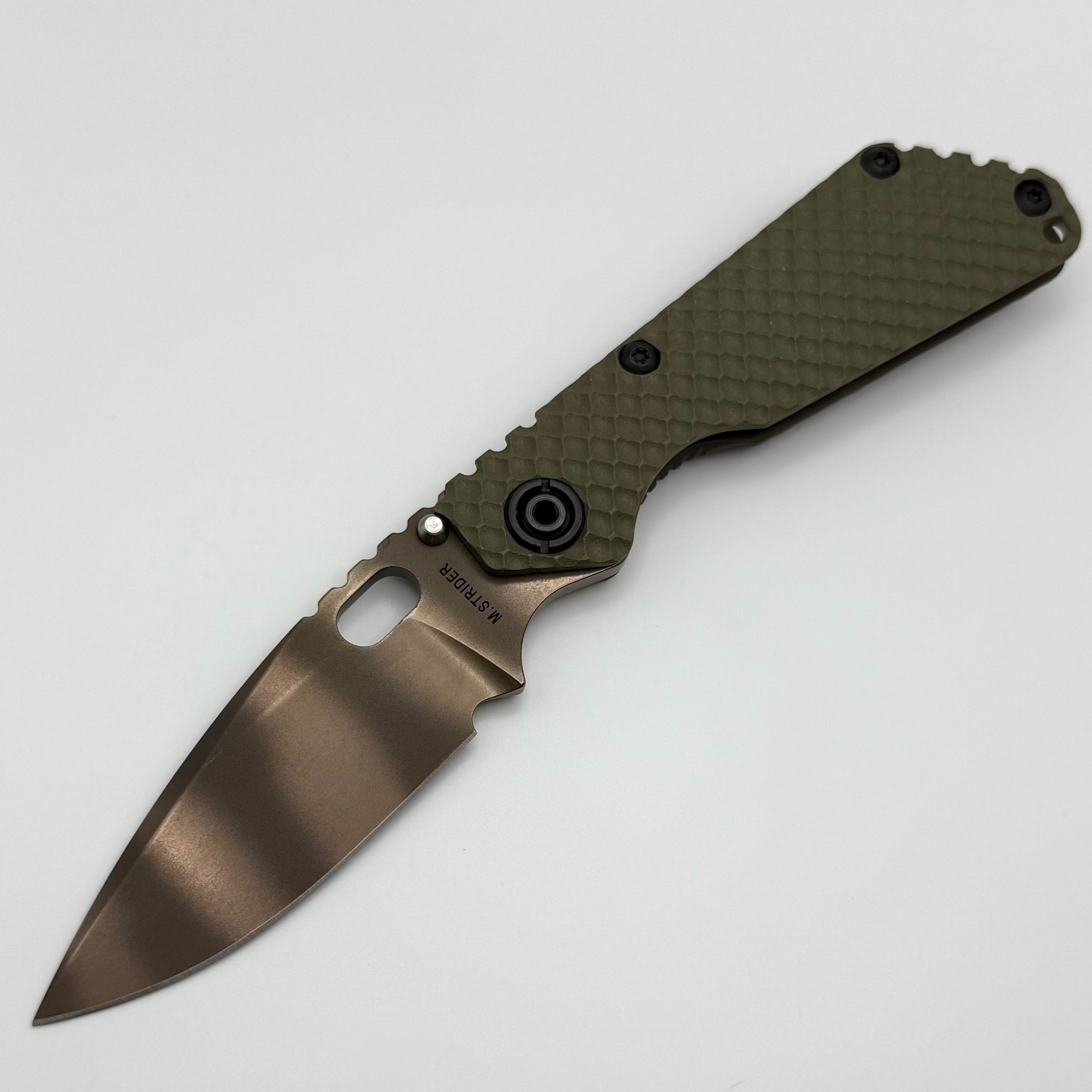 Mick Strider SnG OD Green DGG Double Gunner Grip & Antique Bronze w/ G