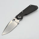 Mick Strider SnG Contoured Carbon Fiber/Titanium & S30V