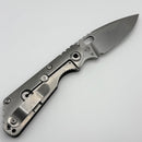 Mick Strider SnG Contoured Carbon Fiber/Titanium & S30V