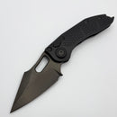 Microtech Borka Stitch DLC Shadow Signature Series 169-1DLCTSH (Consignment)