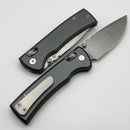 Chaves Knives X-Lock w/ Gray Aluminum Handles & Stonewash D2