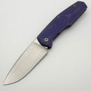 Custom Knife Factory FIF18 Tumbled Titanium Handles & M398 (In House Modified)