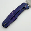 Custom Knife Factory FIF18 Tumbled Titanium Handles & M398 (In House Modified)