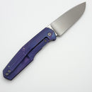 Custom Knife Factory FIF18 Tumbled Titanium Handles & M398 (In House Modified)