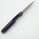 Custom Knife Factory FIF18 Tumbled Titanium Handles & M398 (In House Modified)