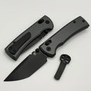 Chaves Knives X-Lock w/ Gray Aluminum Handles & BlacK Tanto D2