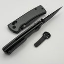 Chaves Knives X-Lock w/ Gray Aluminum Handles & BlacK Tanto D2