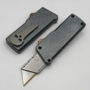 Chaves Auto C.H.U.B OTF w/ Crosshatch Blue Steel Handles