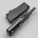 Chaves Auto C.H.U.B OTF w/ Crosshatch Blue Steel Handles