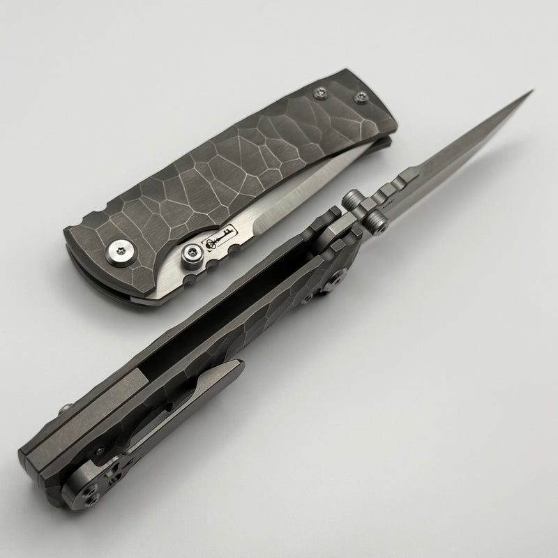 Chaves Redencion Street Rocked Titanium & M390 Drop Point
