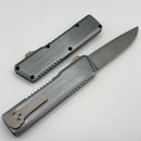 Chaves Dissident w/ Blue Steel Satin Handles & Stonewash Drop Point S35VN