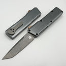 Chaves Dissident w/ Blue Steel Satin Handles & Stonewash Tanto S35VN