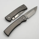 Chaves Knives Slip Joint w/ Tanto M390 & Radiation Titanium Handles
