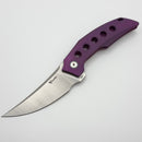Reate Knives Velocity Tashi Bharucha Bead Blast Anodized Titanium Handles & Elmax (In-House Modified)