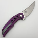 Reate Knives Velocity Tashi Bharucha Bead Blast Anodized Titanium Handles & Elmax (In-House Modified)