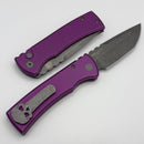 Chaves Pro-Tech Redencion 229 Auto w/ Battleworn Purple Handle & Tanto S35VN