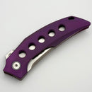 Reate Knives Velocity Tashi Bharucha Bead Blast Anodized Titanium Handles & Elmax (In-House Modified)