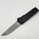 Chaves Dissident w/ Black Crosshatch Handles & Stonewash Drop Point S35VN