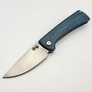 Chaves Knives RCK9 Blue Grain Titanium & M390