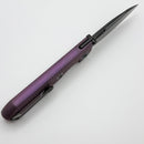 Kunwu & Metal Complex Excalibur Anodized Textured Titanium Handles w/ DLC Vanax K709T-3 (In-House Modified)